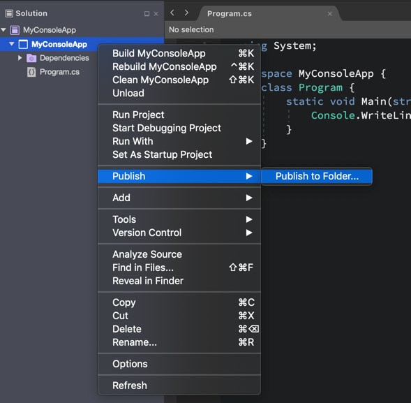 visual studio for mac bring up the wiziwig form